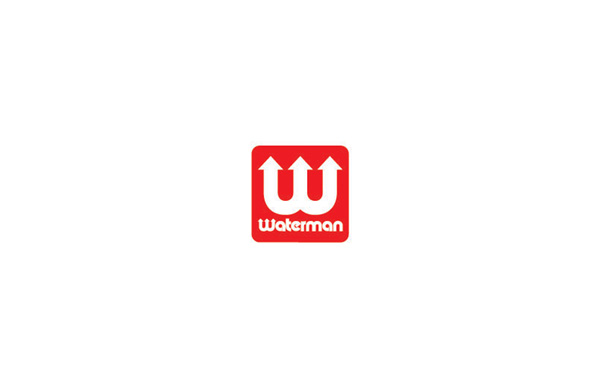 將字母W變形為向上的箭頭的企業(yè)logo