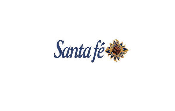 Santafe 與太陽花的造型相結(jié)合設(shè)計的標志方案