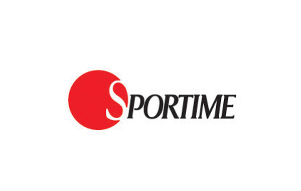 將首字母放大在其下方添加紅色的圓，并將字母做反白效果