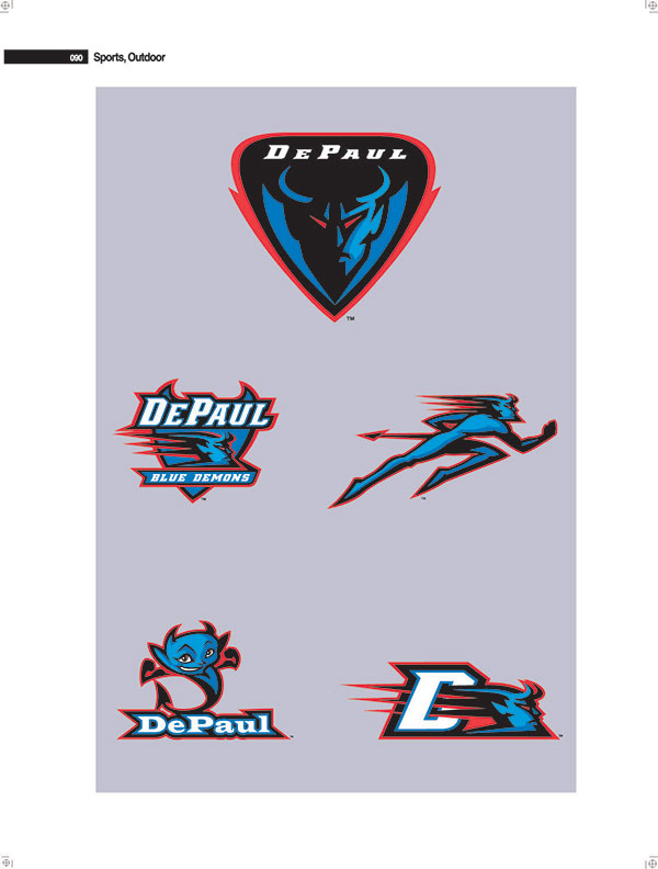 DEPAUL插畫藝術(shù)班LOGO設(shè)計(jì)