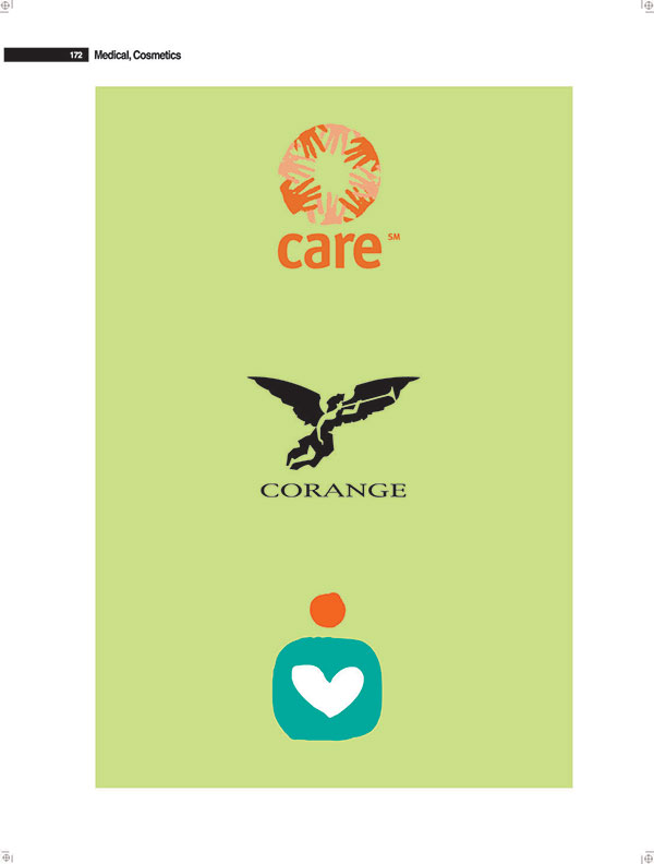 CORANGE展翅飛翔的人物L(fēng)OGO