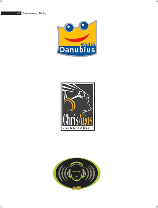 Danubius卡通笑臉的企業(yè)LOGO設(shè)計(jì)
