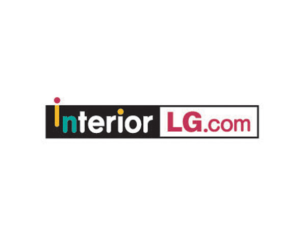 interiorLG.com網(wǎng)站LOGO設(shè)計巧妙的將LG與子品牌分隔為創(chuàng)意