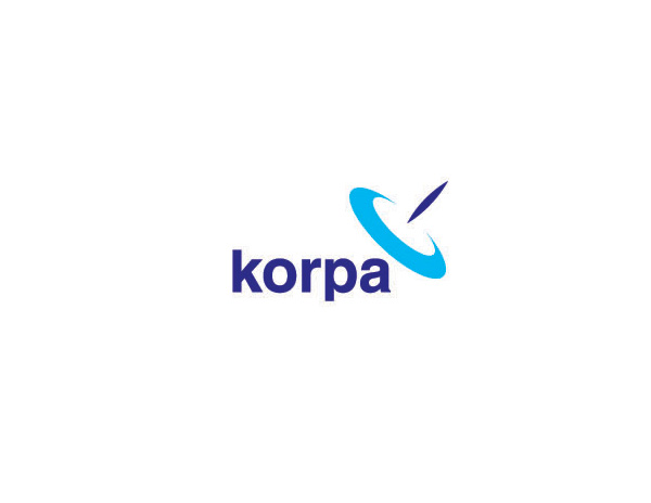KORPA企業(yè)LOGO設(shè)計(jì)運(yùn)用藍(lán)色的時(shí)間軸創(chuàng)意