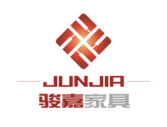 駿嘉家具裝飾公司LOGO設計