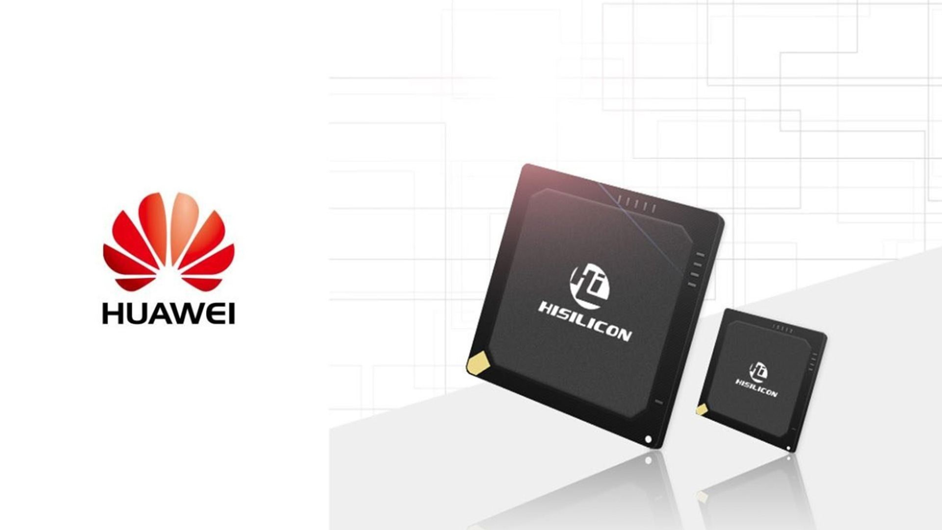 Hisilicon海思logo設計華為效果/
