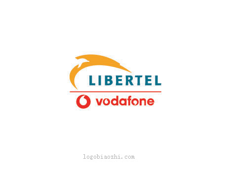 LIBERTEL左上角弧線元素的標(biāo)志設(shè)計(jì)