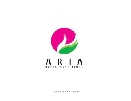 ARIA美容公司標(biāo)志設(shè)計(jì)