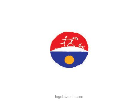 圓形中有一對玩耍的情侶標志
