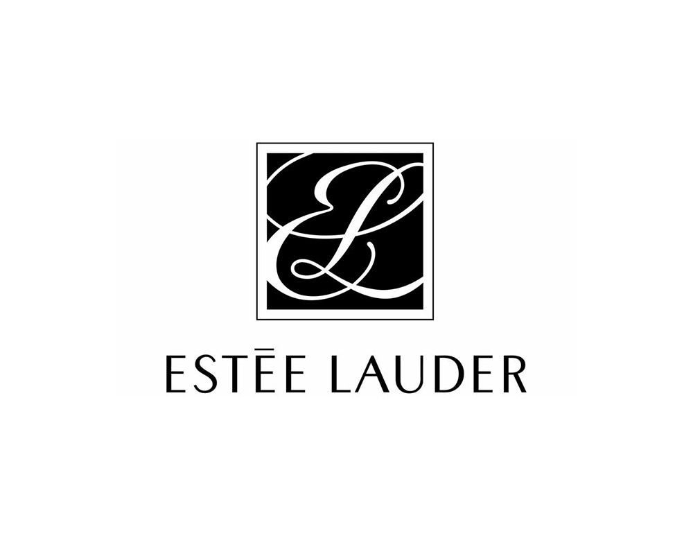 EsteeLauder雅詩蘭黛logo設(shè)計是以標(biāo)志粗細(xì)的線條變化如絲綢般順滑