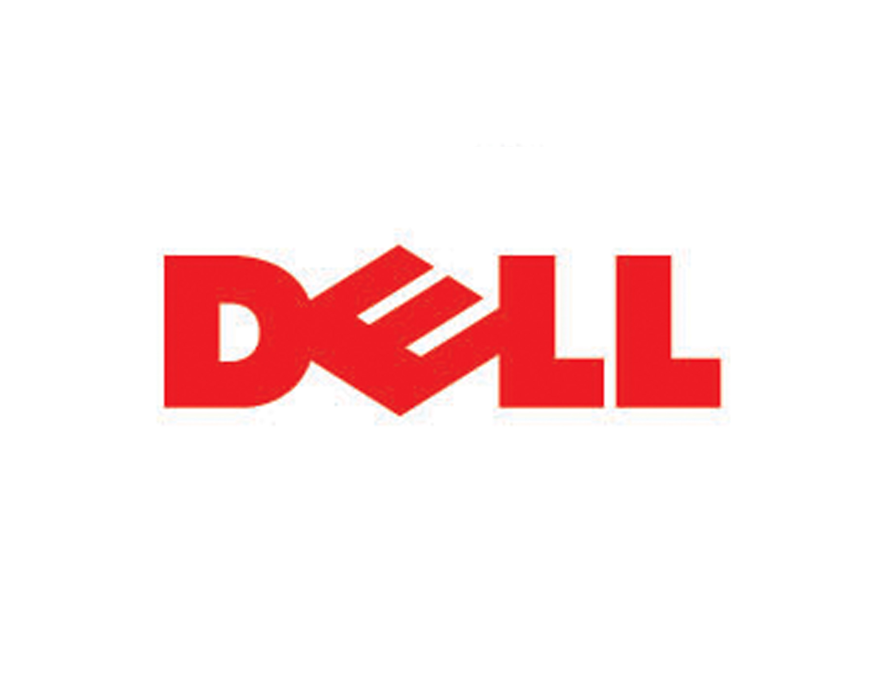 DELL戴爾品牌標(biāo)志以紅色為主色調(diào)，E字母傾斜體現(xiàn)創(chuàng)新技術(shù)。