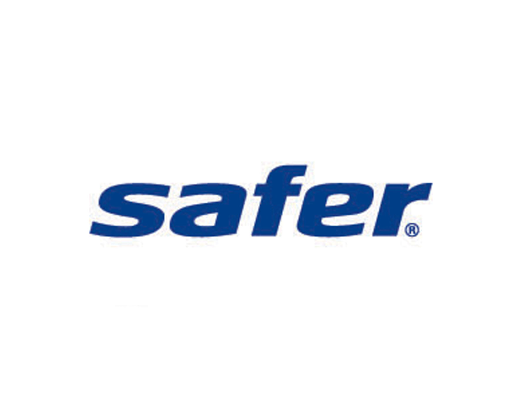 藍(lán)色為主的一款軟件開發(fā)公司LOGO設(shè)計(jì)以名稱Safer為主體