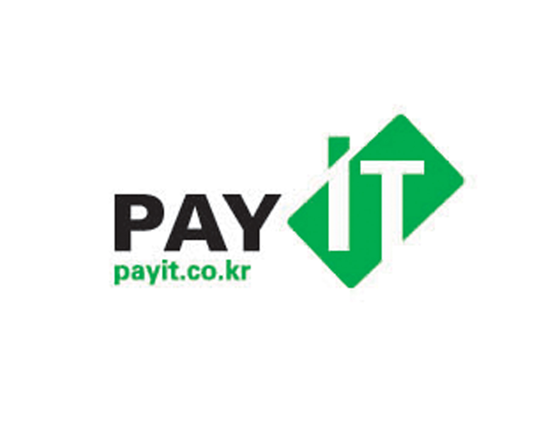 PAY環(huán)保公司商標設計以綠色體現(xiàn)，在IT字母上做陰陽面的設計手法