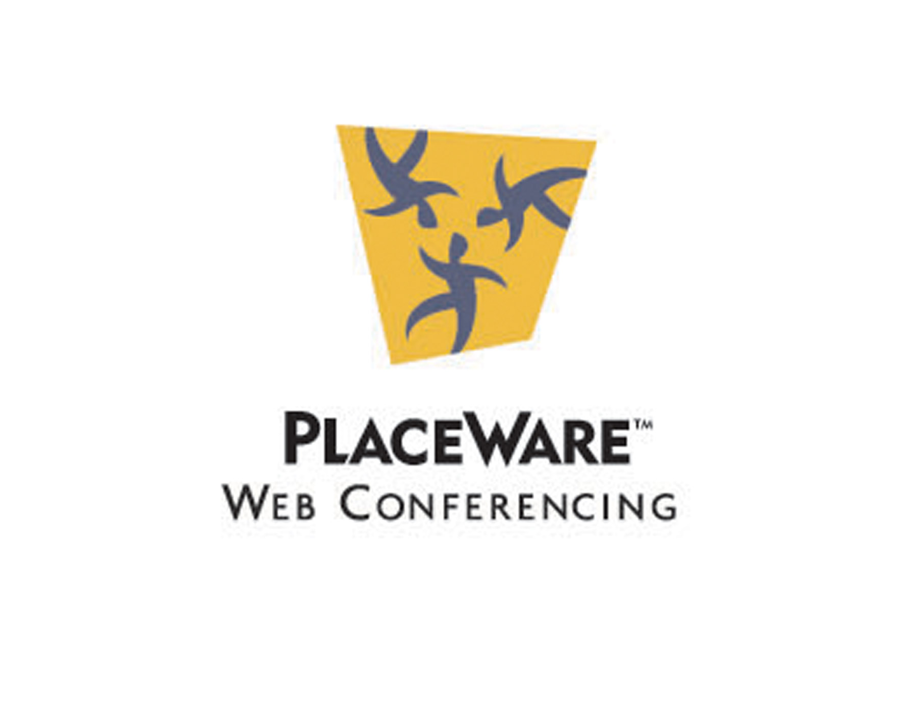 PLACEWARE玩具企業(yè)標志設計以不規(guī)則的鮮黃圖形配合3個玩耍的孩童來創(chuàng)意