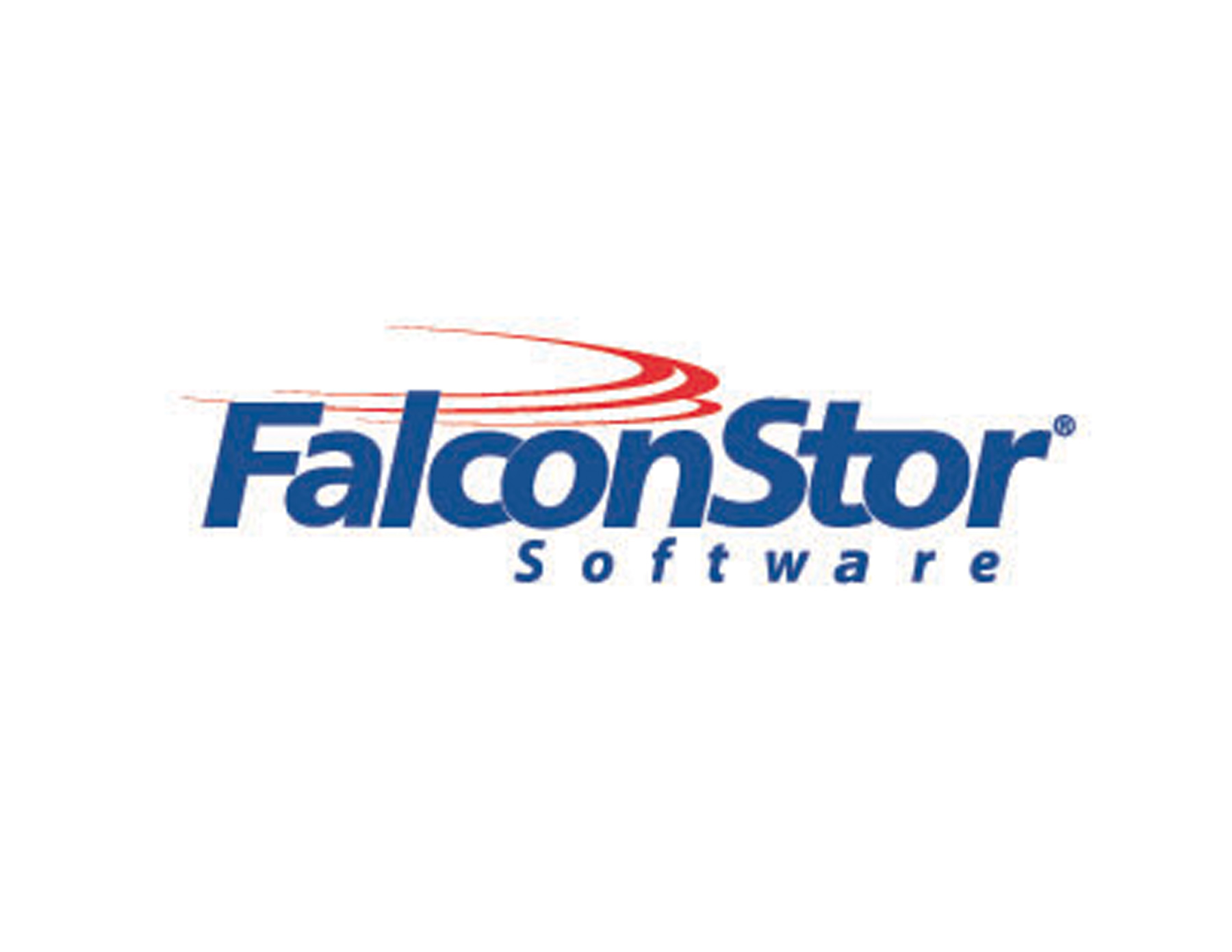 物流LOGO設(shè)計是以品牌名Falconstor加上運動的軌跡元素創(chuàng)意而成