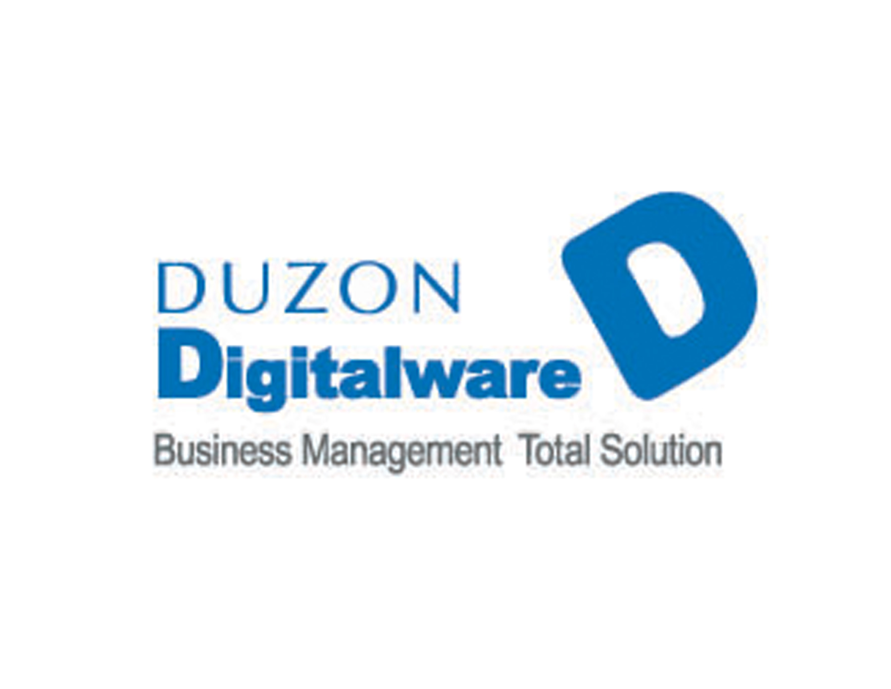 DUZON信息技術(shù)公司商標設(shè)計以藍色代表IT科技行業(yè)