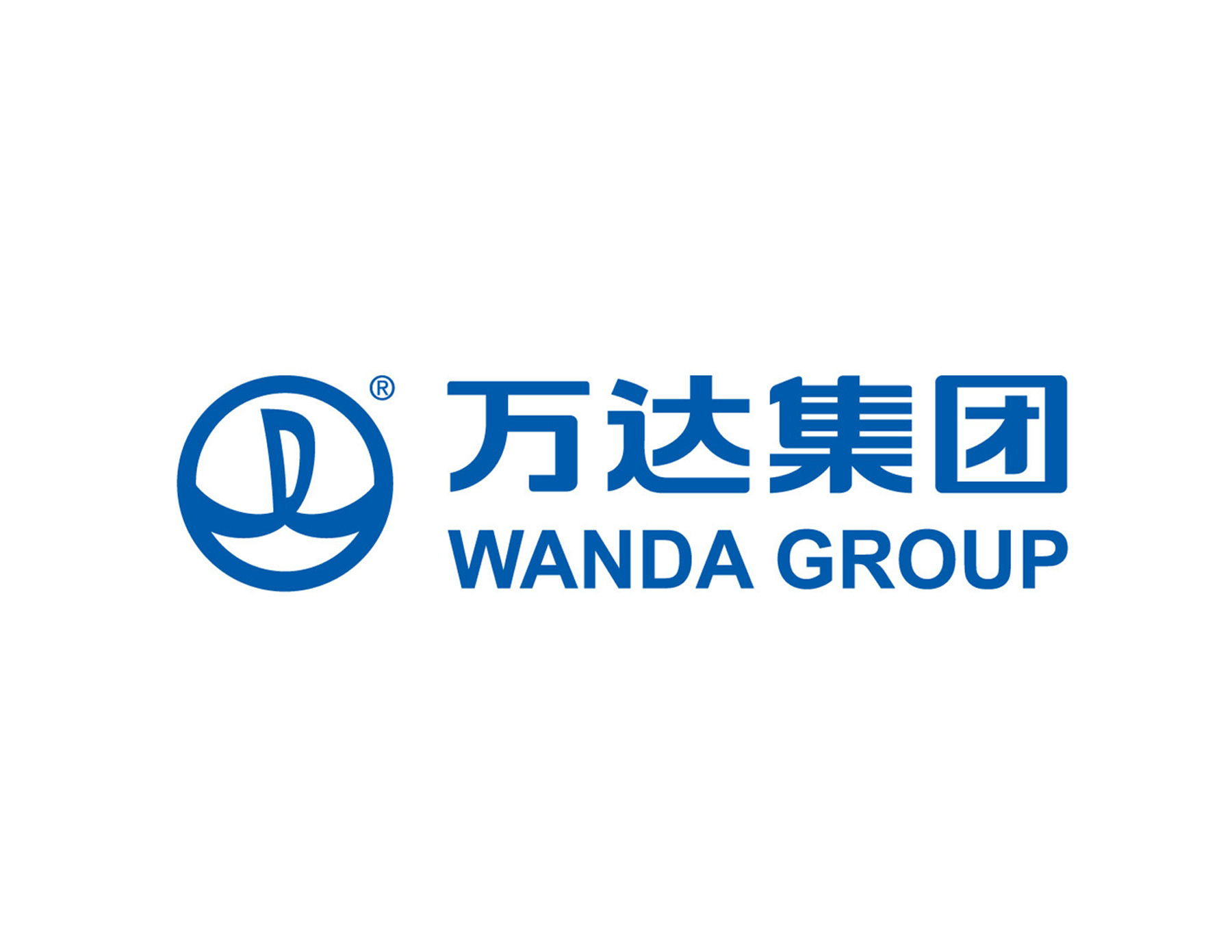 萬達(dá)LOGO設(shè)計含義：拼音首字母"W"形似海浪，寓意著萬達(dá)的發(fā)祥地大連這座海濱城市。